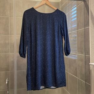 Old Navy Dress, Size Small, Navy White